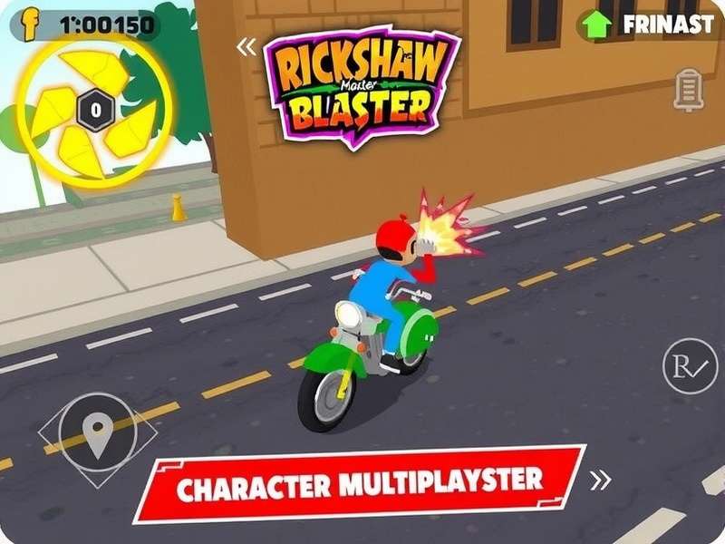 Rickshaw Master Blaster Multiplayer Race